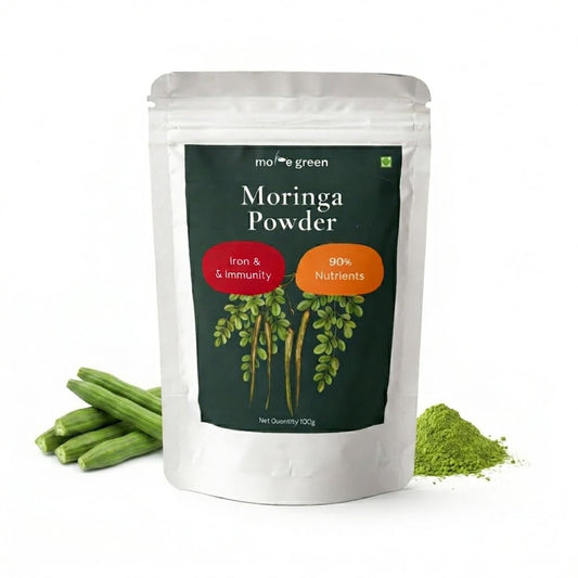 Moringa Powder, Whole Leaf, Plant Protein